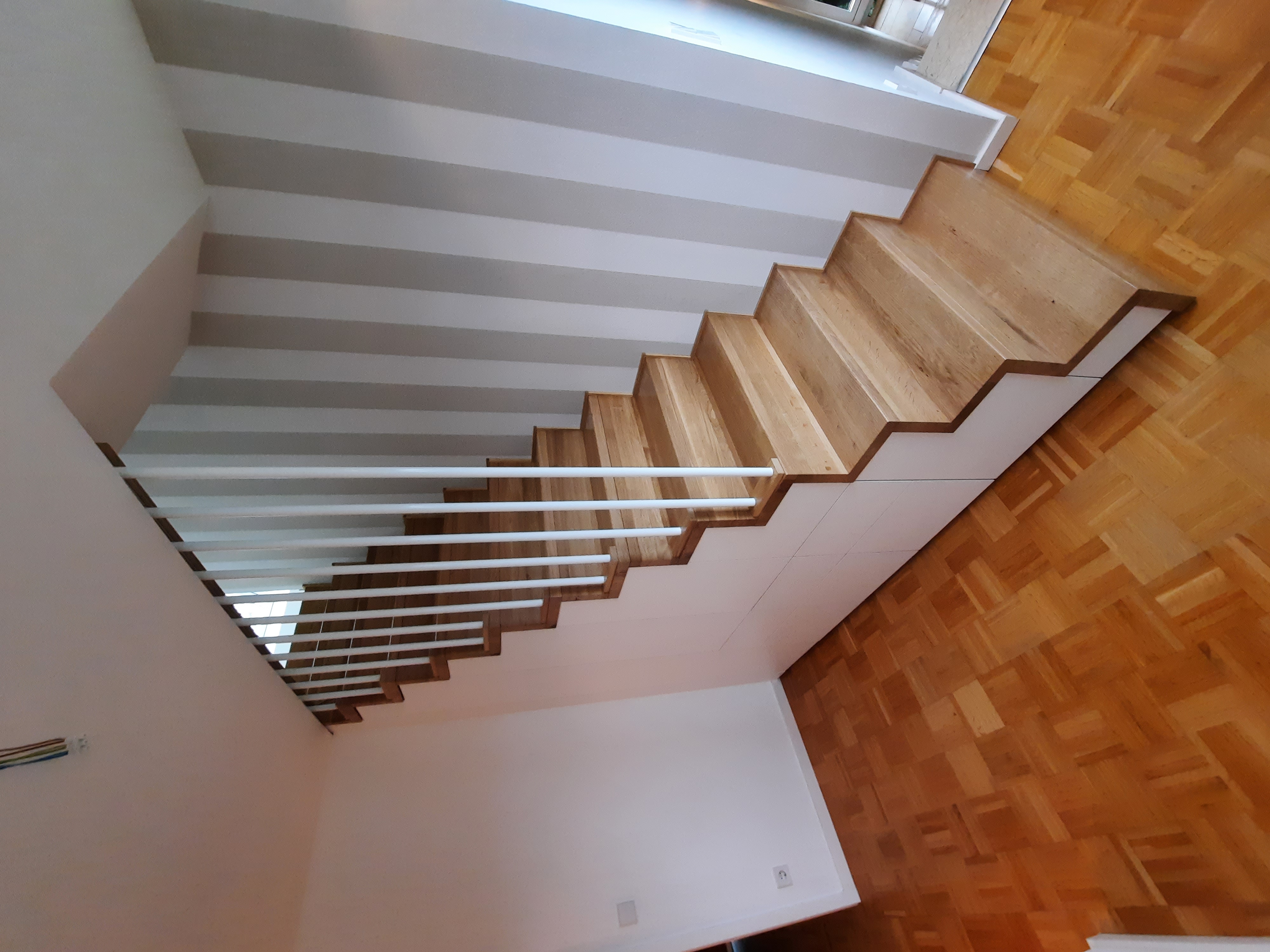 Foto einer Treppe
